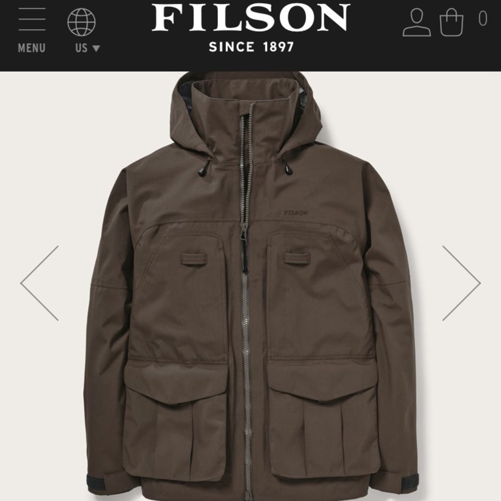 Filson 3 Layer Field Jacket S
